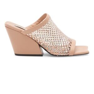 STELLA MCCARTNEY Stretch Crystal Mesh Sandals